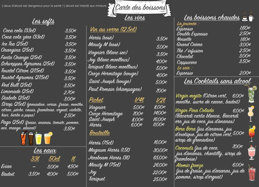 CARTE DES BOISSONS A3 JPEG.001 O Saint Paul